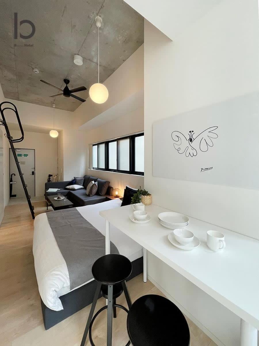 Bhotel Nekoyard - Stylish Loft Studio Steps From Peace Park هيروشيما المظهر الخارجي الصورة